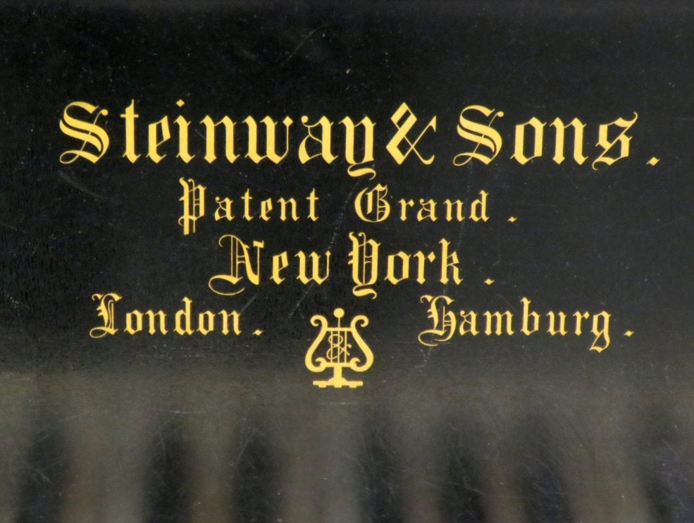 Steinway square grand antique piano